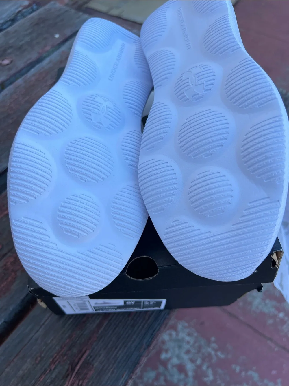 Under Armour Kids Purple & Light Purple Slip-On Athletic Shoes